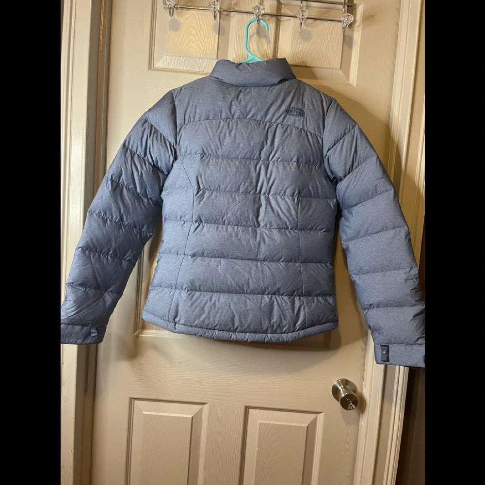 The North Face Blue Quilted Puffer Jacket Women Size‎ Small